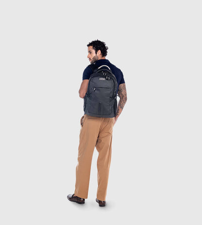 DXB Black Corporate 16" Laptop Backpack