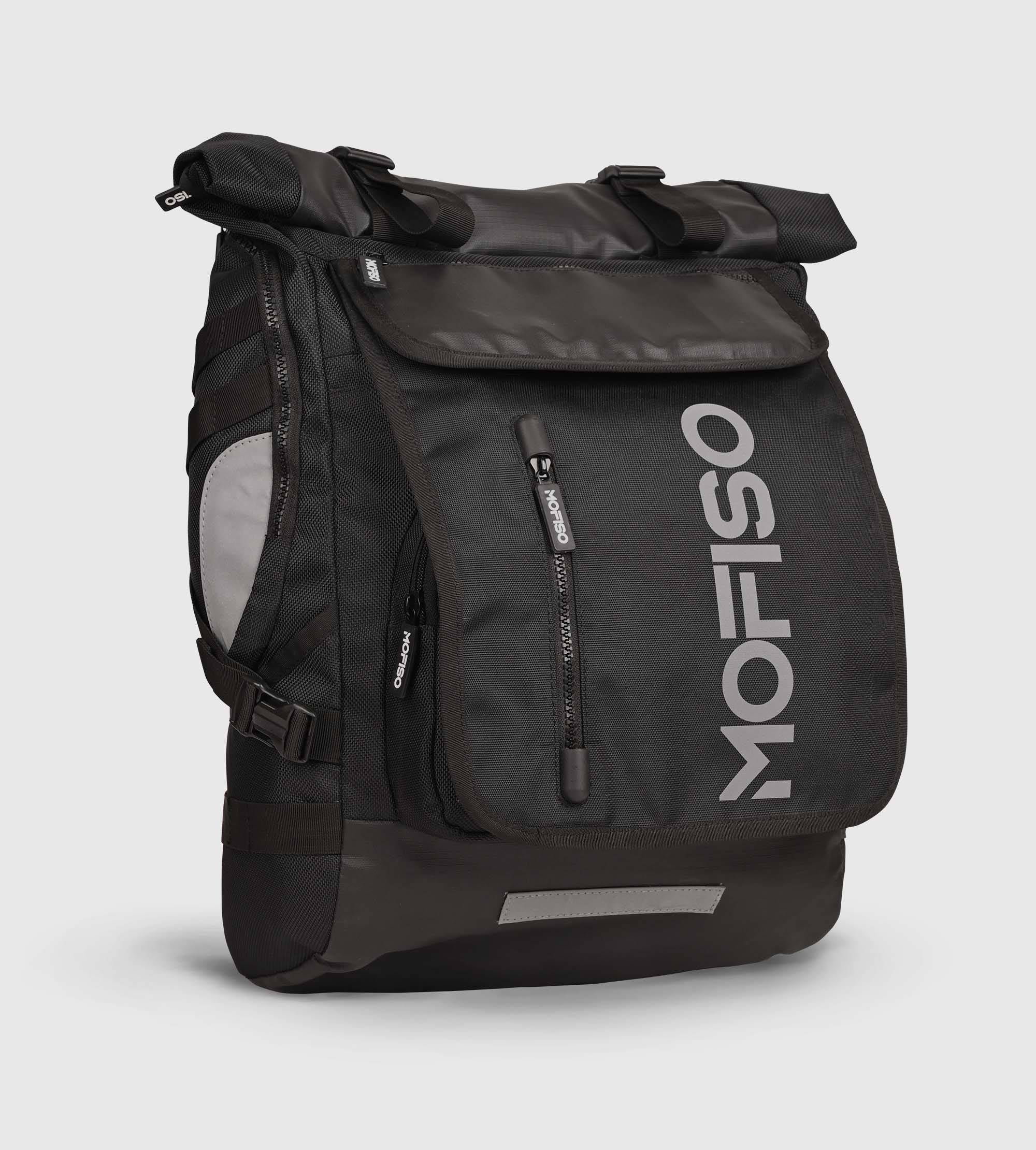 BCN Black Roll Top Rucksack 16