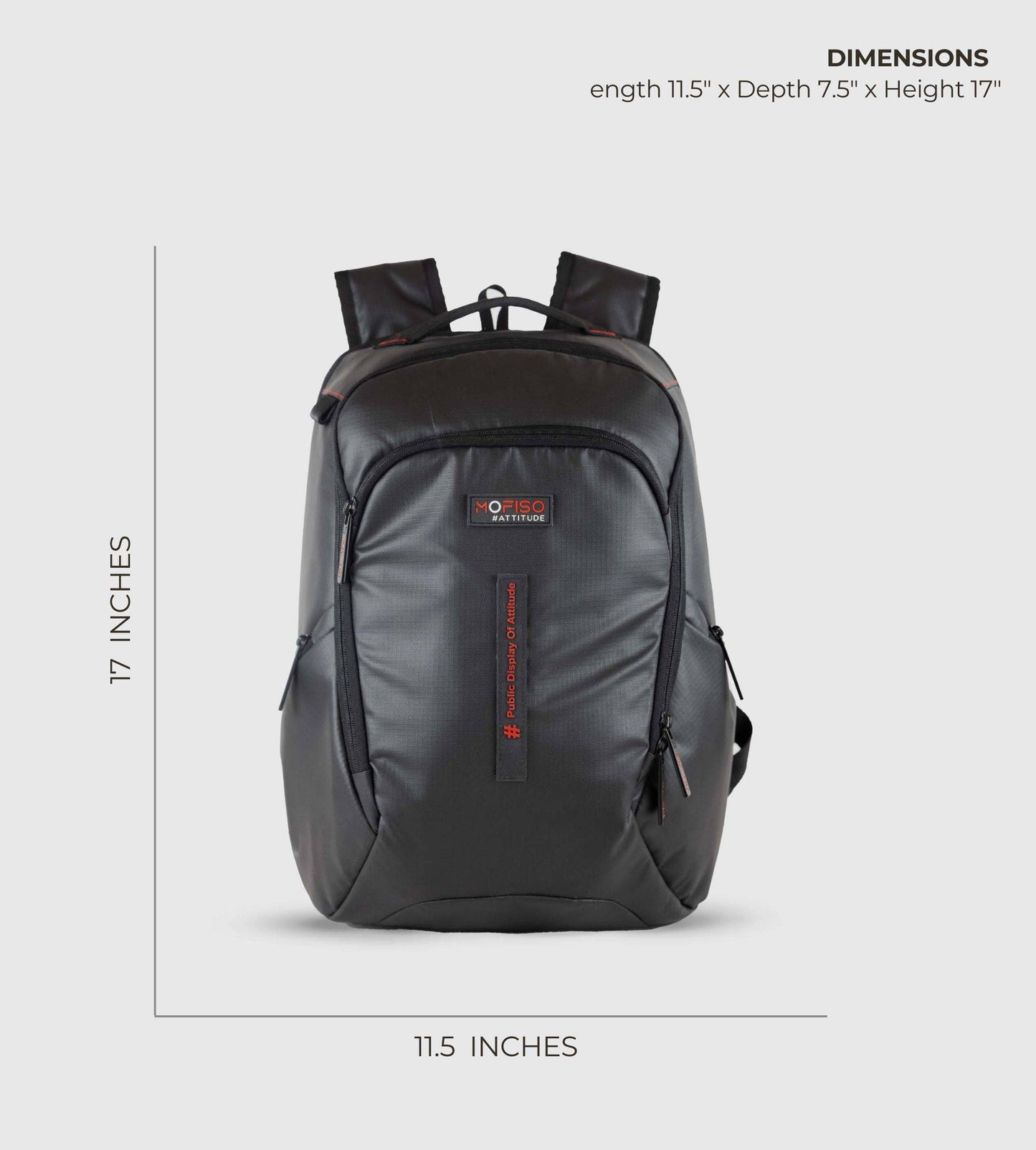 ATL Black Executive Corporate 14" Laptop Backpack