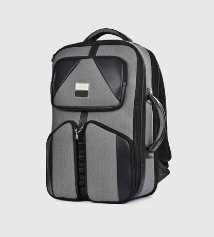 Eterno Grey Melange Overnighter Backpack