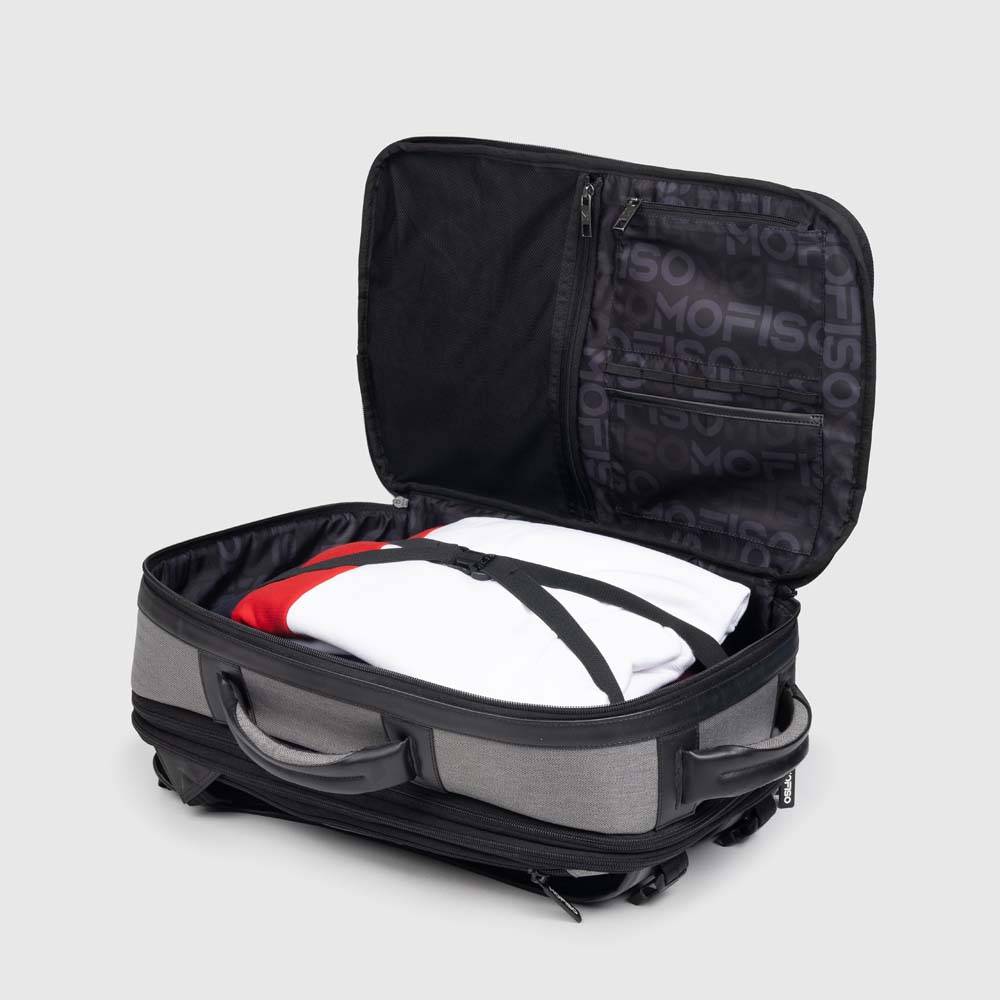 Eterno Grey Melange Overnighter Backpack