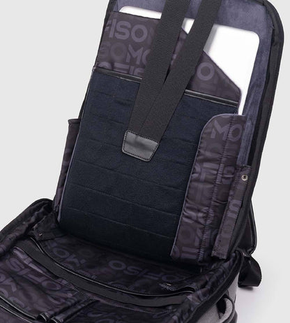 Eterno Grey Melange Overnighter Backpack
