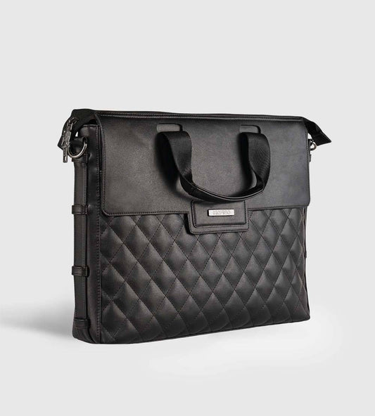 Noir Laptop Business Bag with Detachable Laptop Sleeve