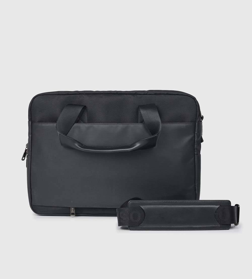 Lorenzo Black 16" Laptop Business Bag