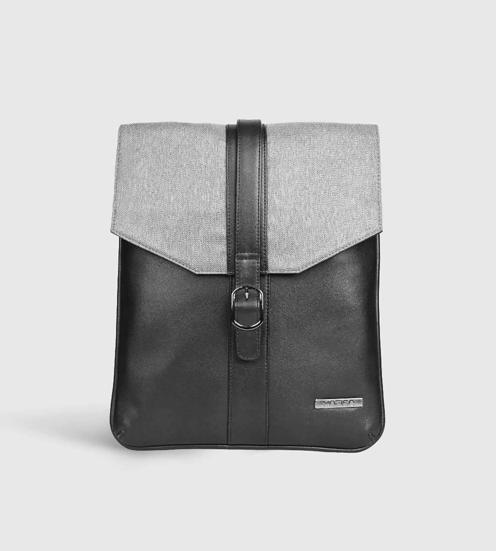 Eterno Grey Melange Corporate Shoulder Sling Bag