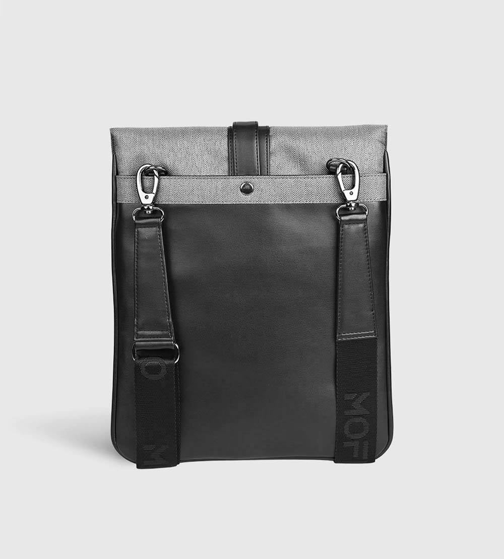 Eterno Grey Melange Corporate Shoulder Sling Bag