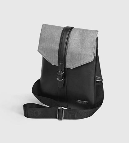 Eterno Grey Melange Corporate Shoulder Sling Bag
