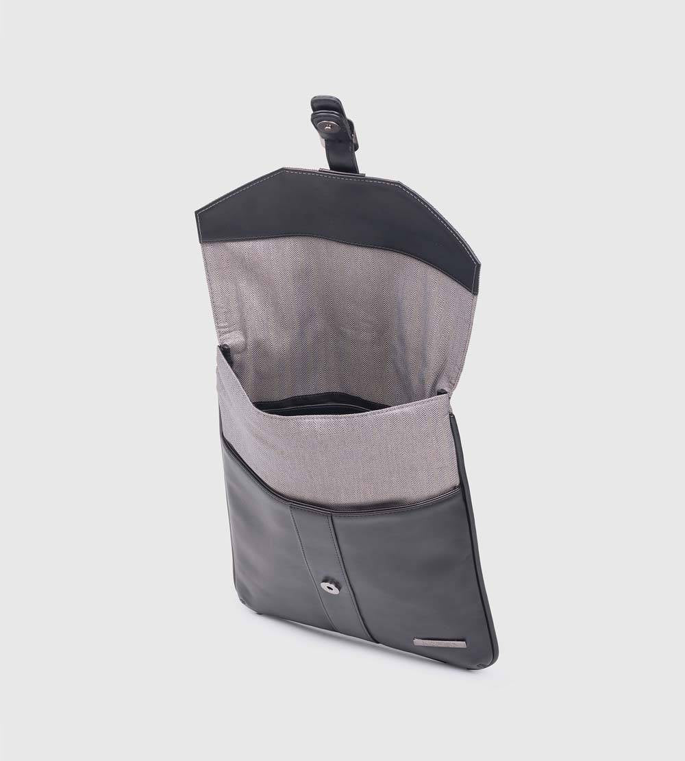 Eterno Grey Melange Corporate Shoulder Sling Bag