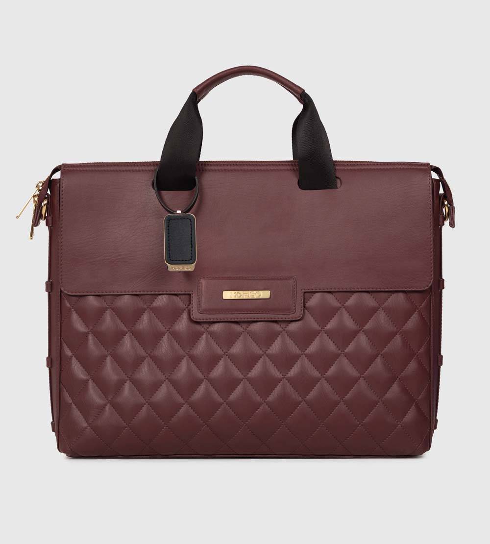 Noir Laptop Business Bag with Detachable Laptop Sleeve