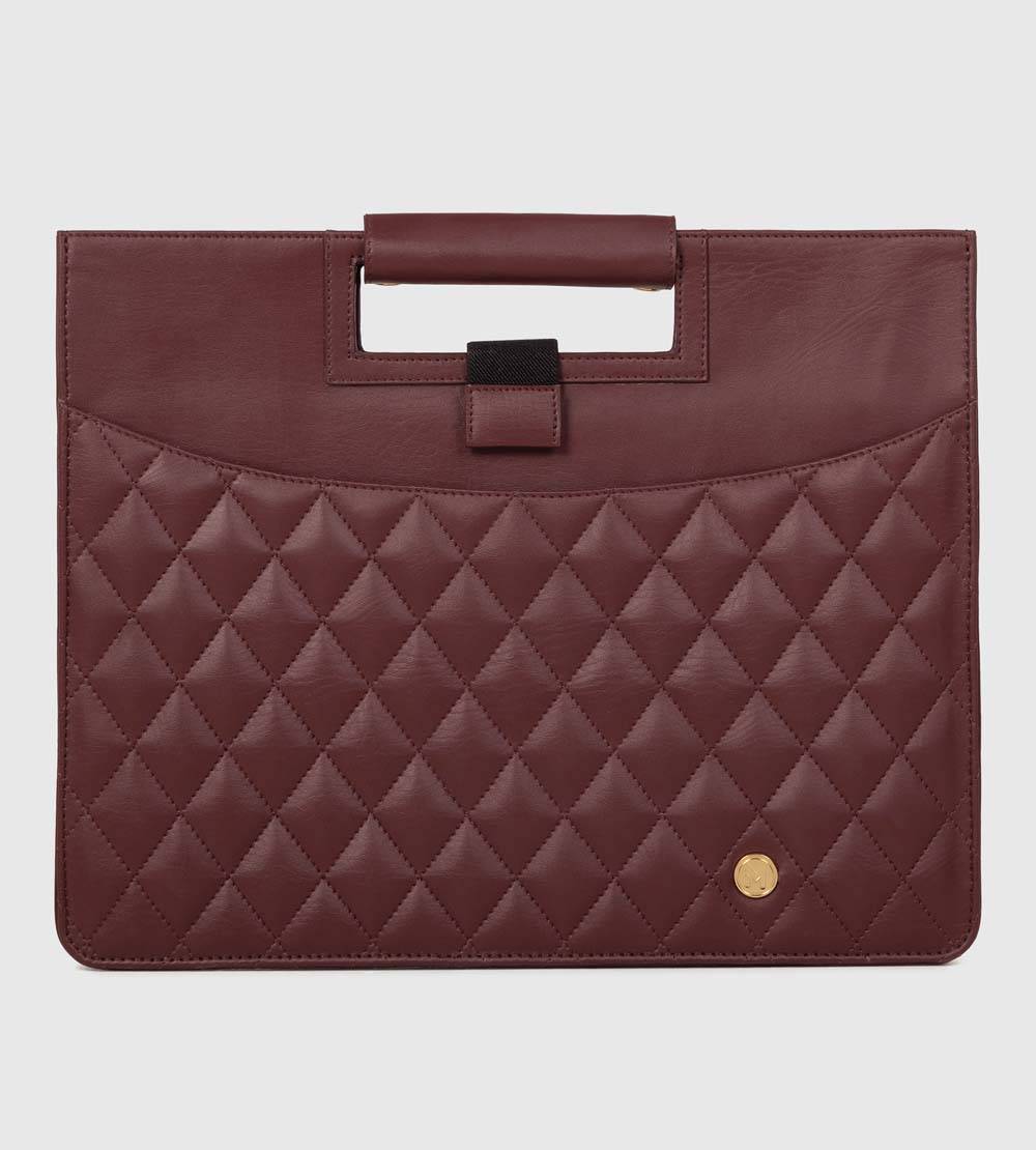 Noir Laptop Business Bag with Detachable Laptop Sleeve