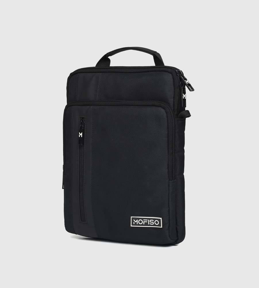DFW Black Corporate Sleek Tablet Sling Bag