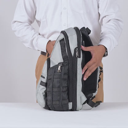 Capo Grey 15" Laptop Backpack